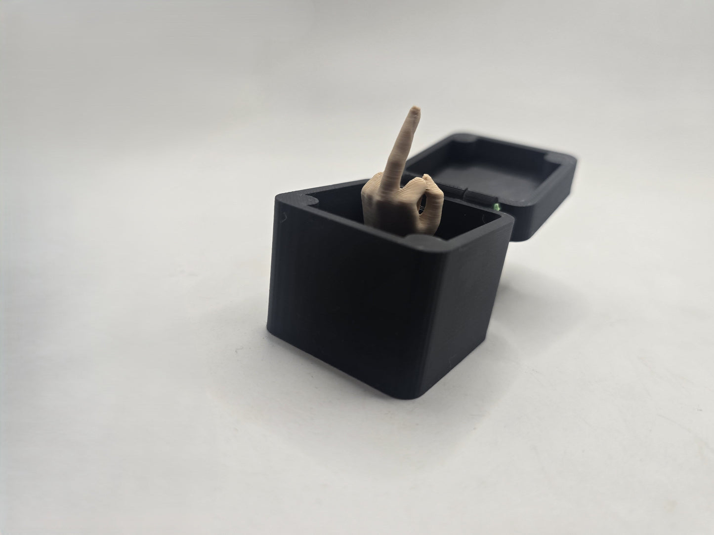 Middle Finger Surprise - No Hands 3d