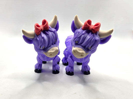Mothers day Highland Cow - Limited edition - No Hands 3d