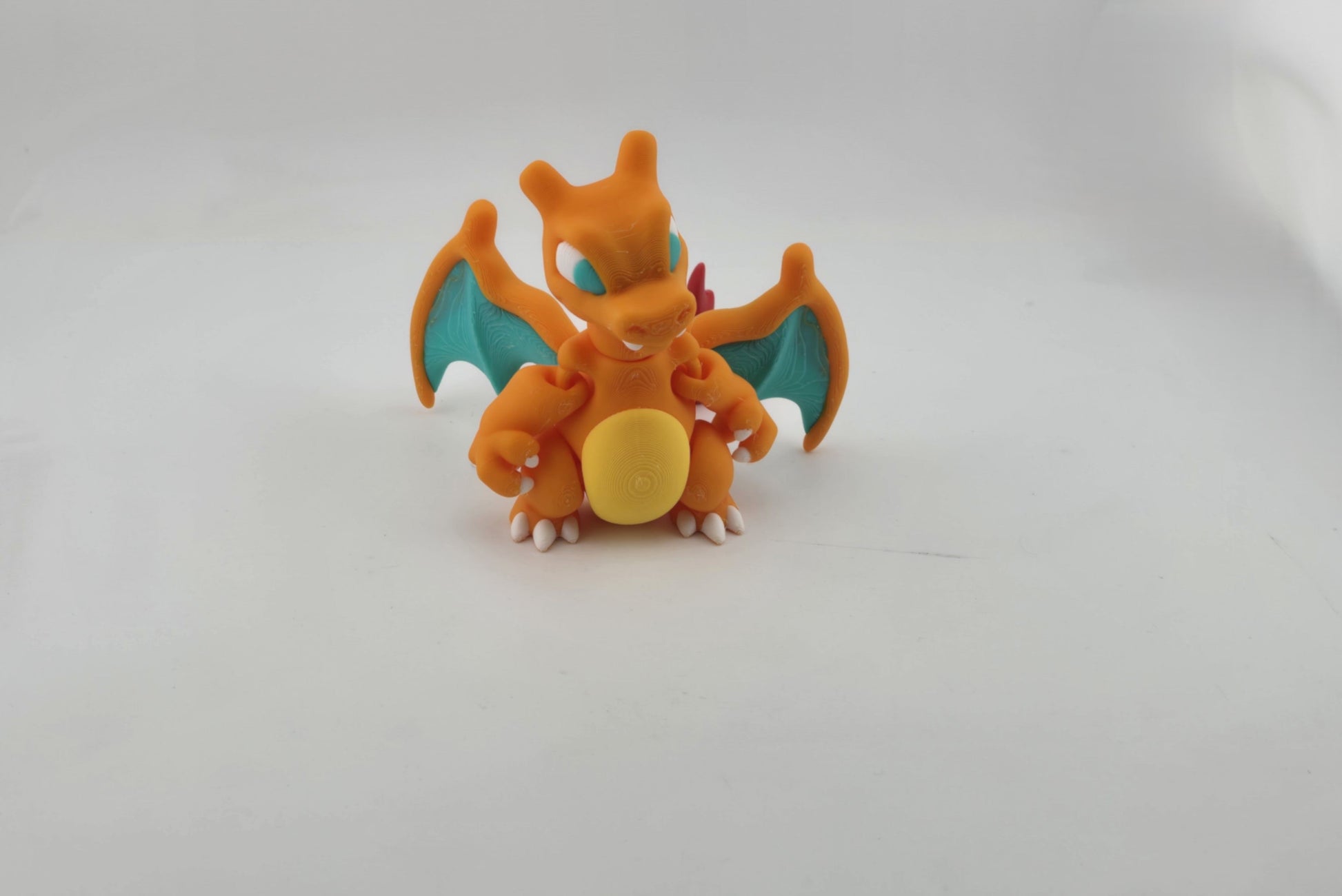 Orange Dragon - No Hands 3d
