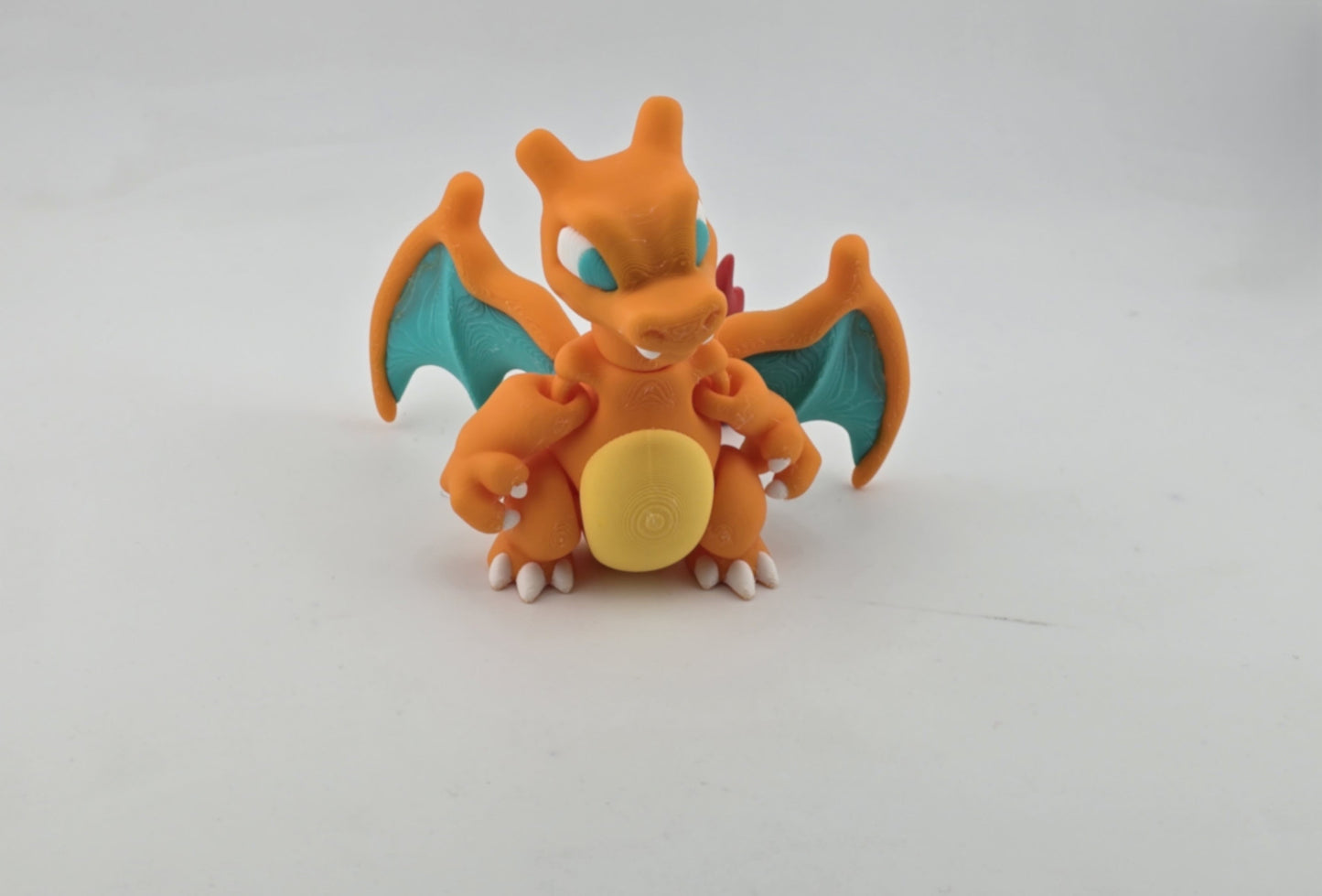 Orange Dragon - No Hands 3d