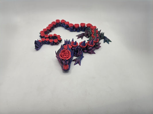 Premium Rose Dragon - No Hands 3d