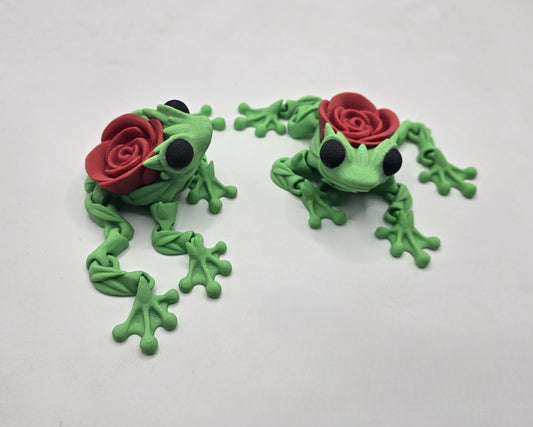 Rose Frog - No Hands 3d