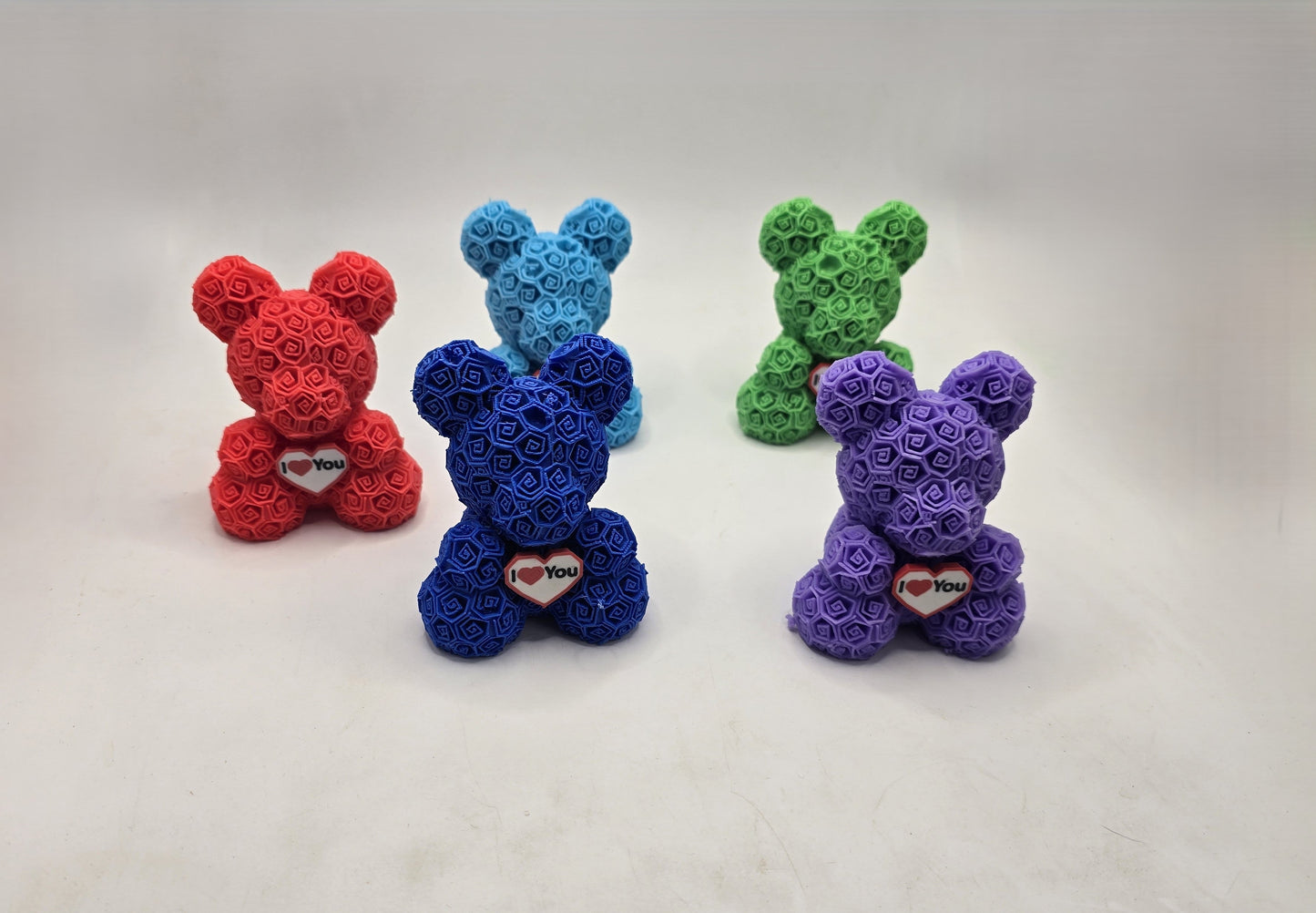 Rose Teddybear - No Hands 3d