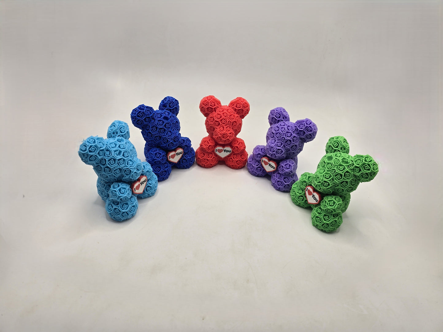 Rose Teddybear - No Hands 3d