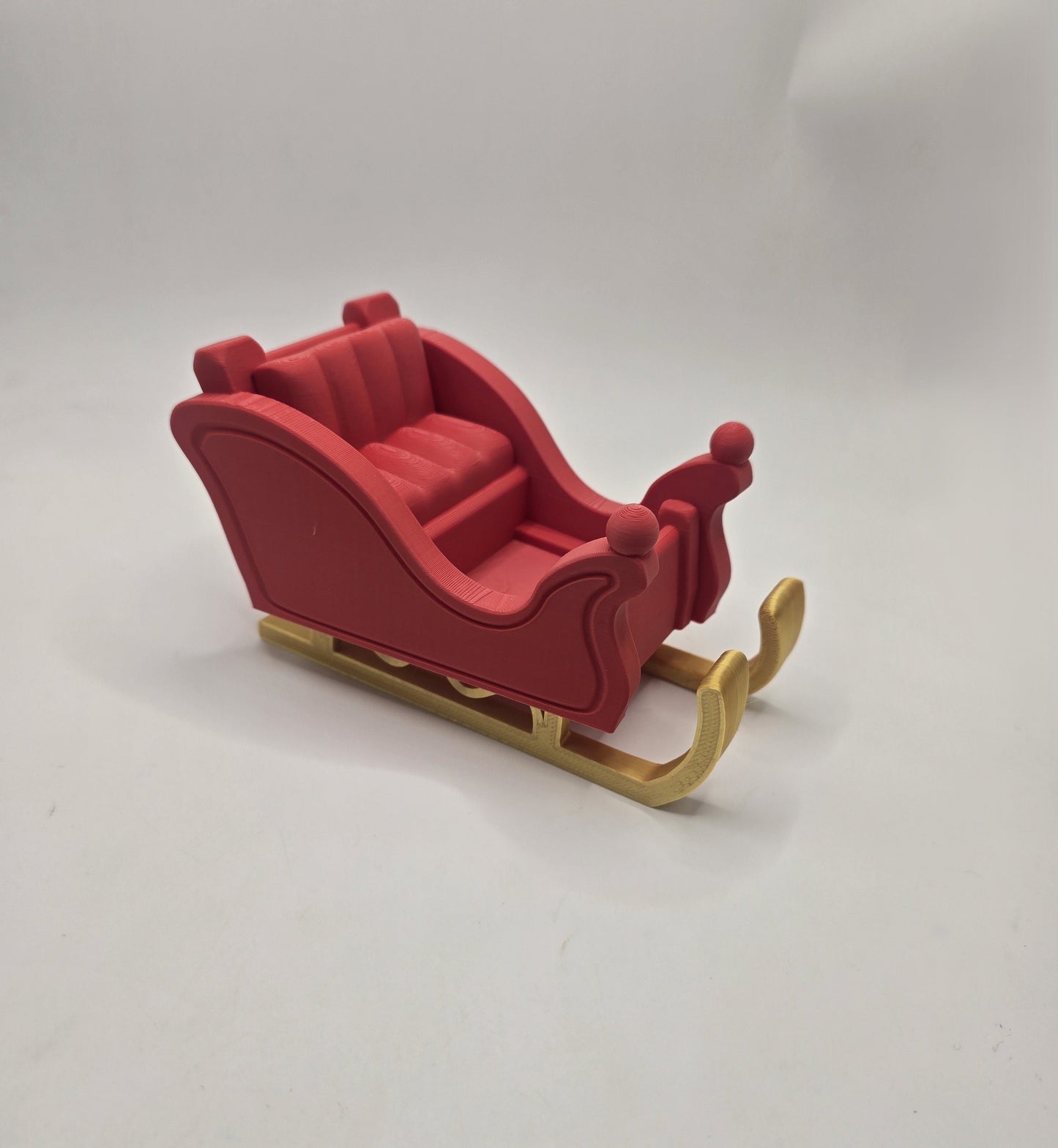 Santa and his Sleigh - No Hands 3d
