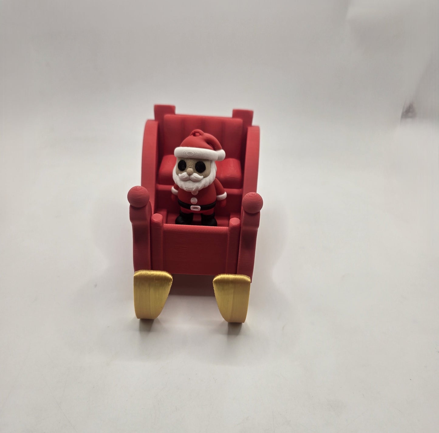 Santa and his Sleigh - No Hands 3d