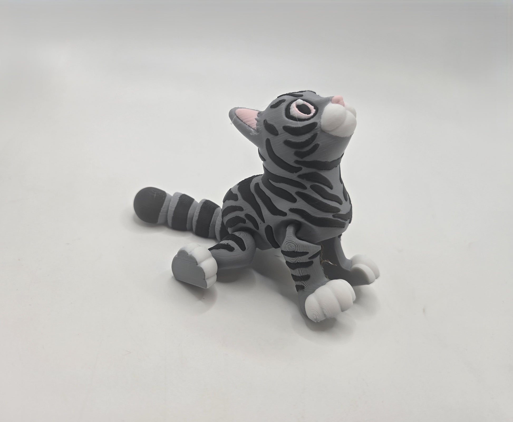Short Haired Cat - No Hands 3d