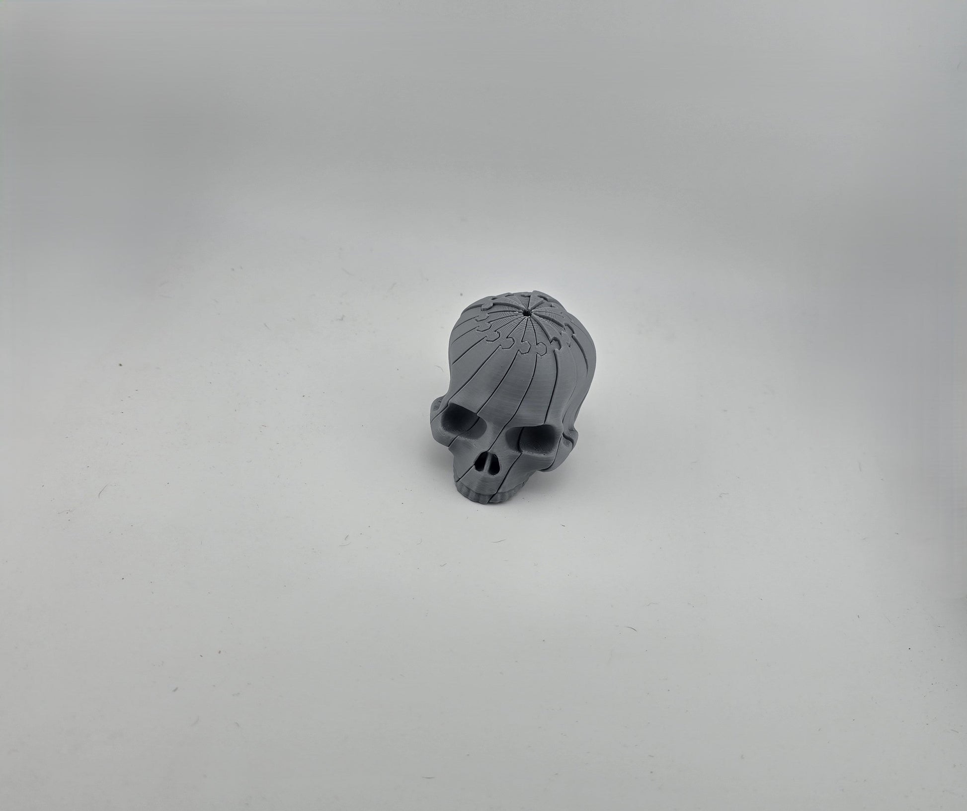 Skull Twisty Fidgets - No Hands 3d