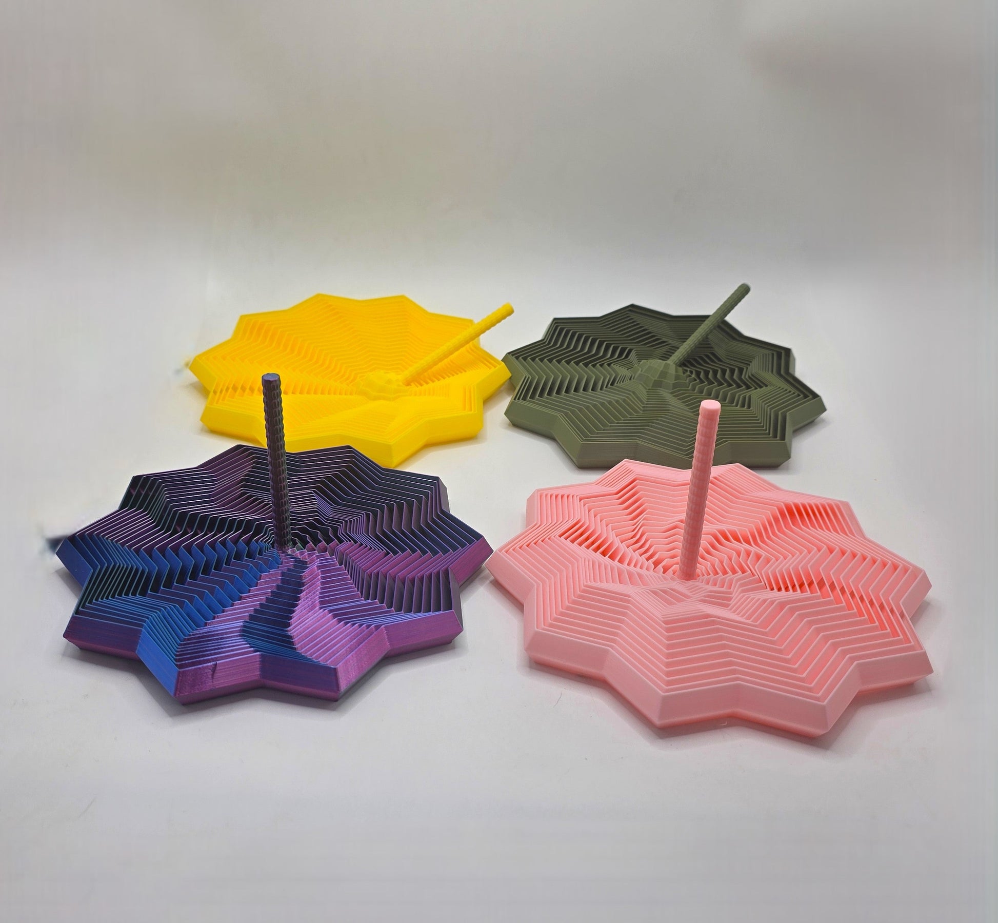 Star Fidget Toy | Mesmerizing Kinetic Sensory Toy - No Hands 3d