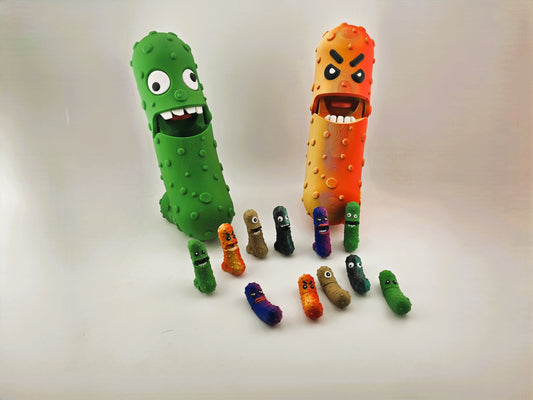 The GIANT Emotional Support Pickle - No Hands 3d