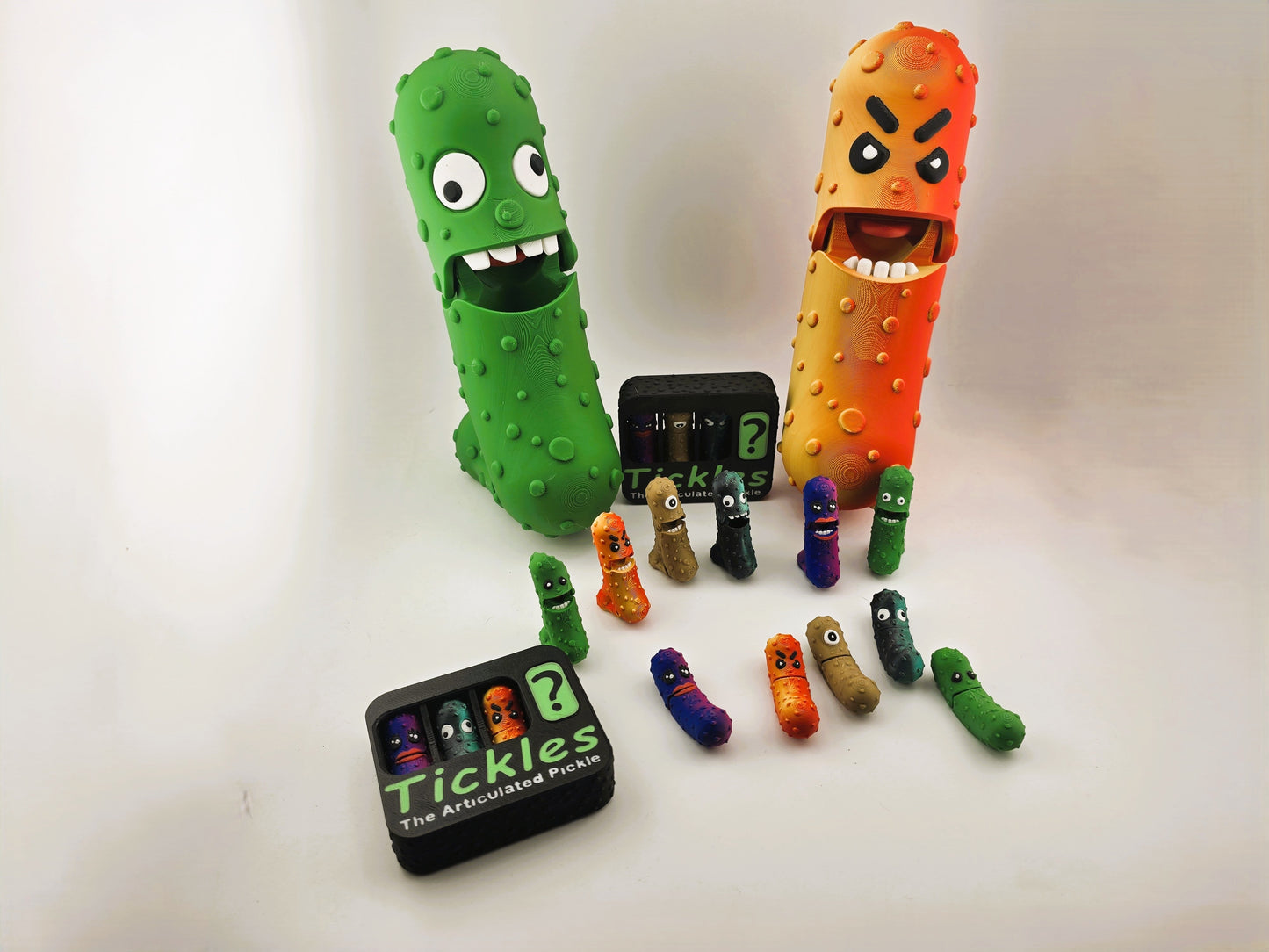 The GIANT Emotional Support Pickle - No Hands 3d