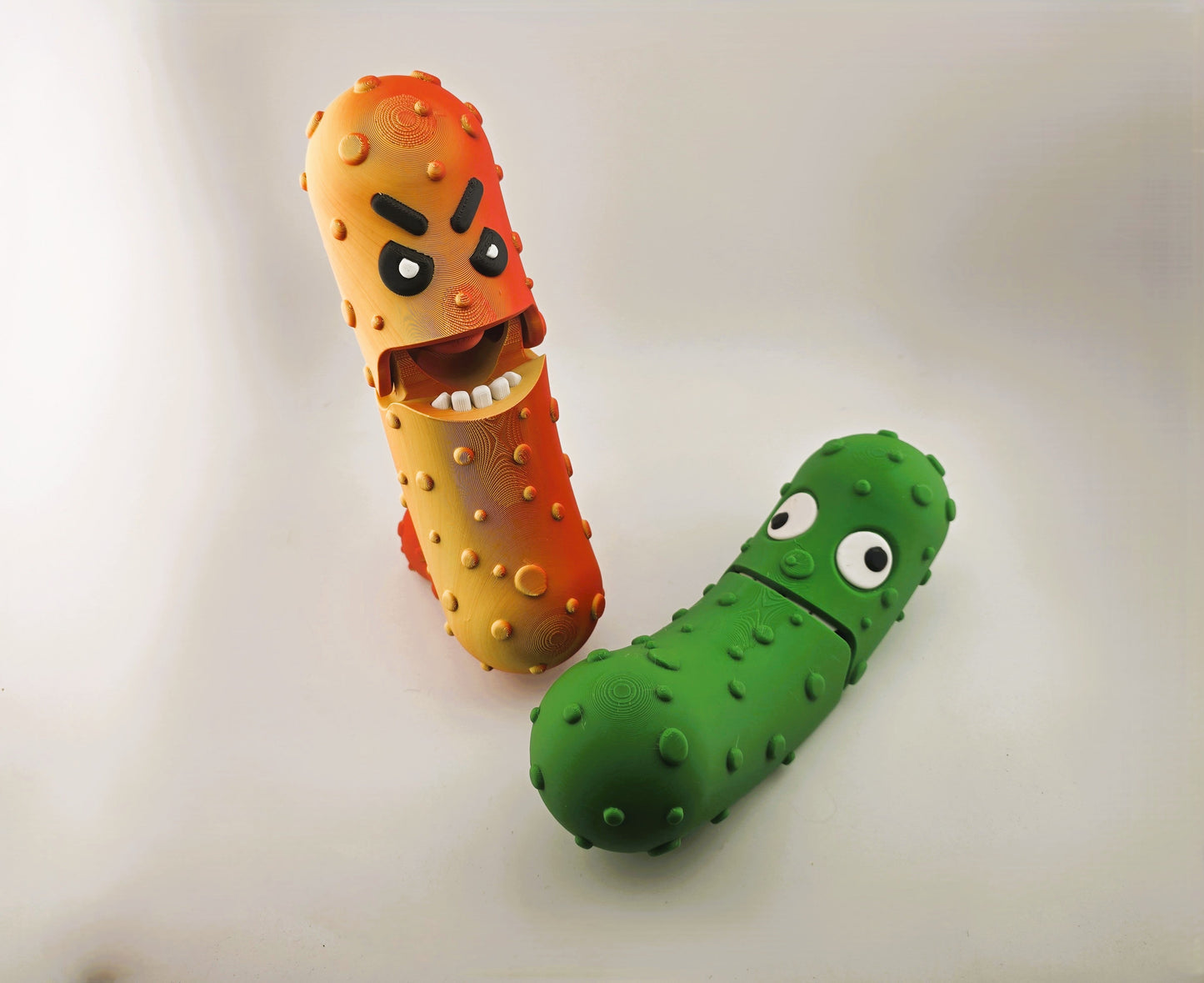 The MINI Emotional Support Pickles - No Hands 3d