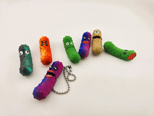 The MINI Emotional Support Pickles - No Hands 3d