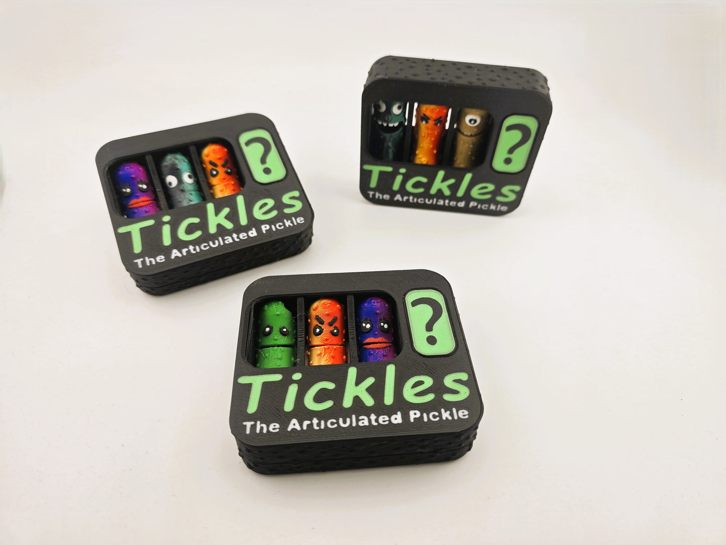 The MINI Emotional Support Pickles - No Hands 3d