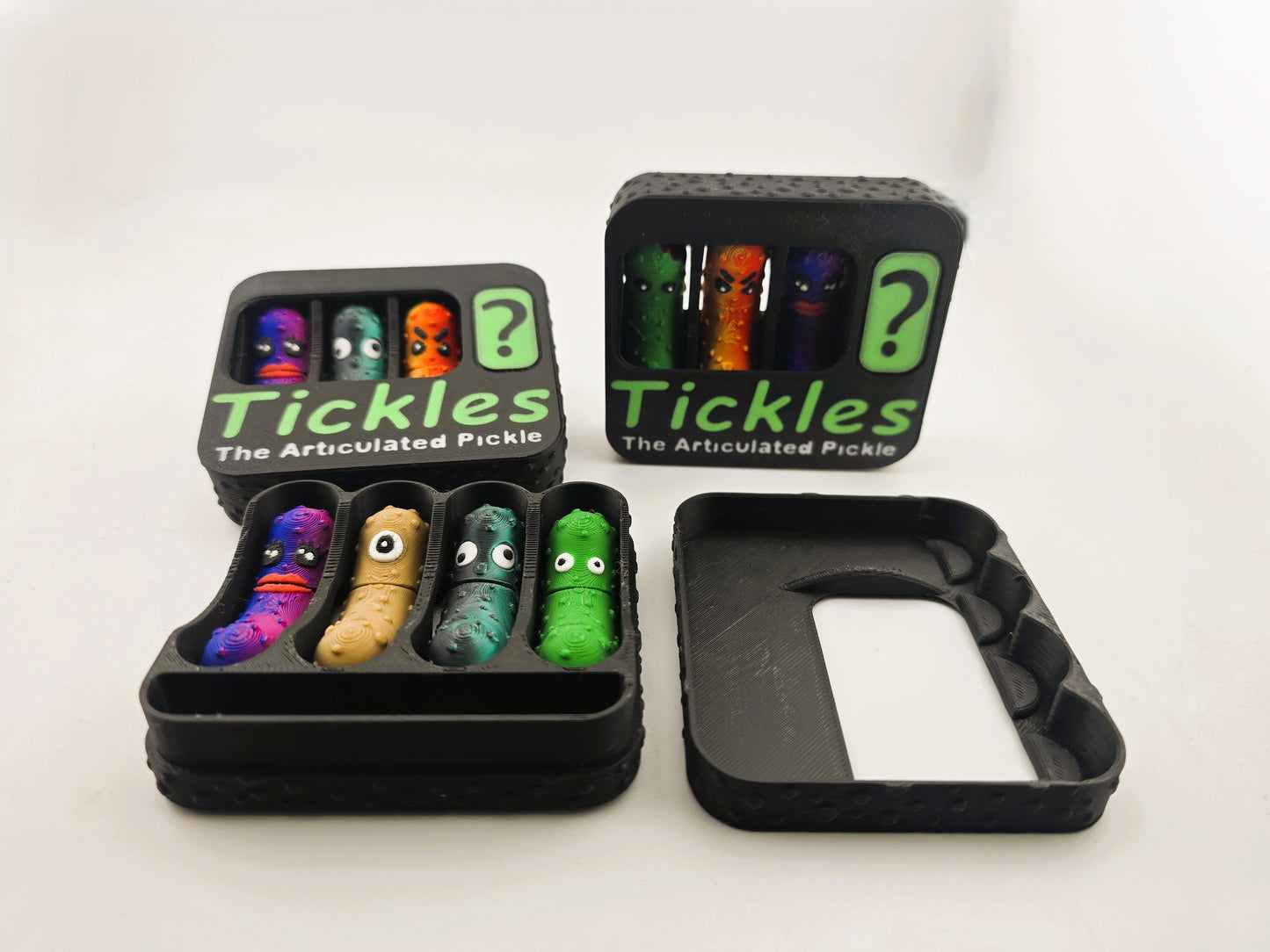 The MINI Emotional Support Pickles - No Hands 3d