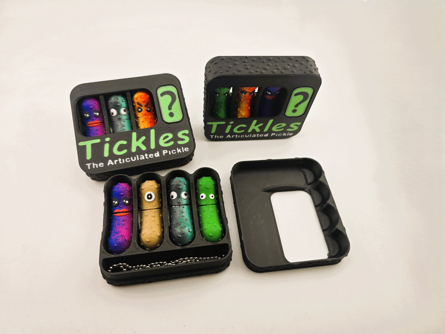 The MINI Emotional Support Pickles - No Hands 3d