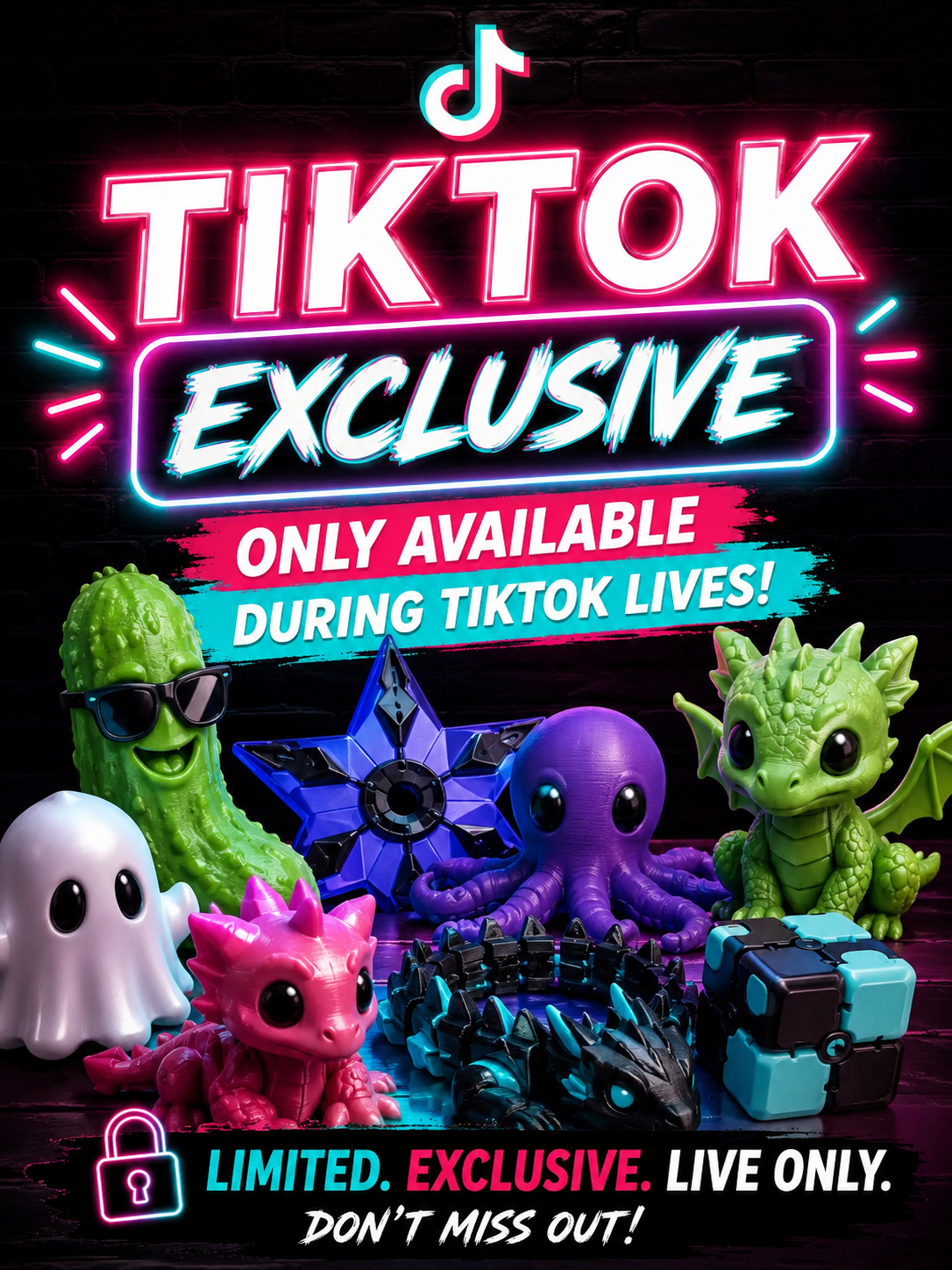 Tiktok Exclusives - No Hands 3d