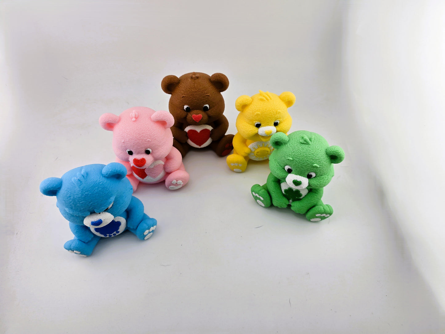 Very Caring Bears - No Hands 3d
