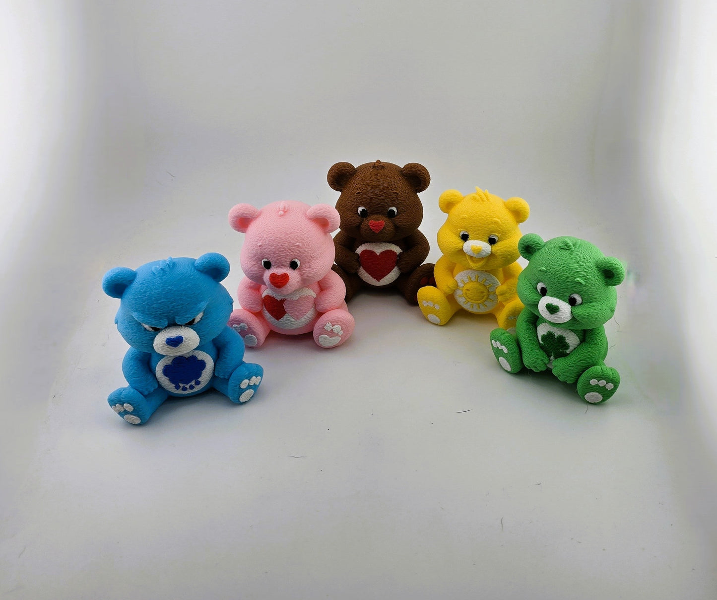 Very Caring Bears - No Hands 3d