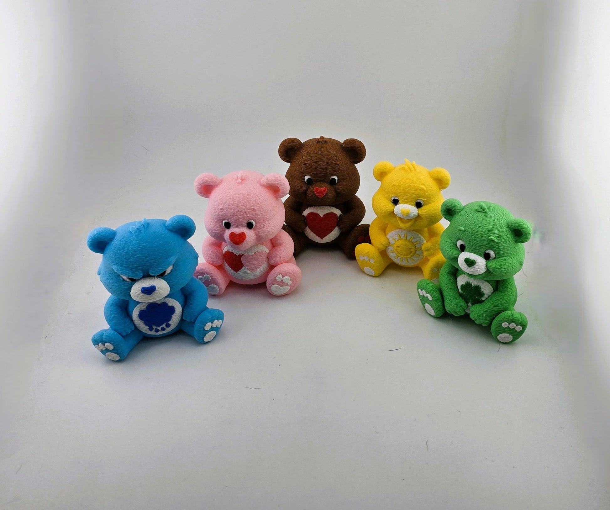 Very Caring Bears - No Hands 3d